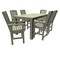 Highwood Usa Lehigh 7pc Rectangular Counter Height Outdoor Patio Furniture Dining Set 72 x 42 AD-ST7LH2CO4BA-EUC - alternate 1